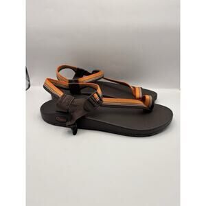 Chaco | Shoes | Chaco Zcloud Traffic Orange Grey Webbing  display picture 1
